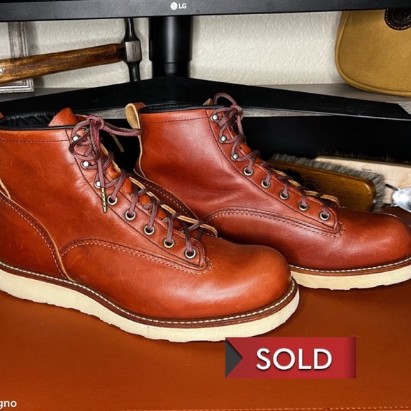 Red Wing Lineman 2924 Oro-Russet 9.5 D - Picture 1 of 10